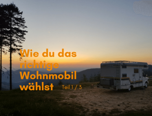 Wie du das richtige Wohnmobil auswählst – Teil 1